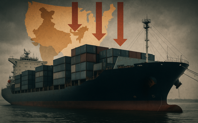US Tariff Hike Slams India’s Export Momentum — GTRI Calls for Urgent Export Promotion Mission