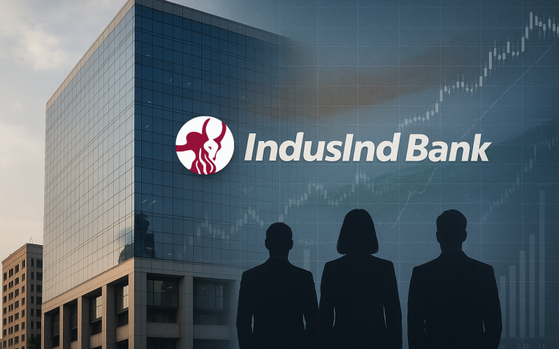 IndusInd Bank Shortlists Three for CEO Role as RBI Deadline Looms