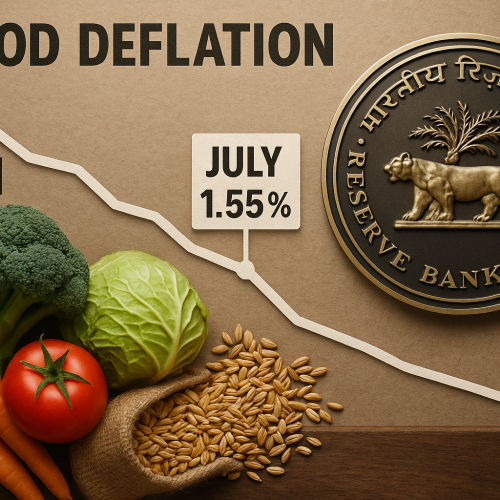 Retail Inflation Slips to an 8-Year Low of 1.55% in July